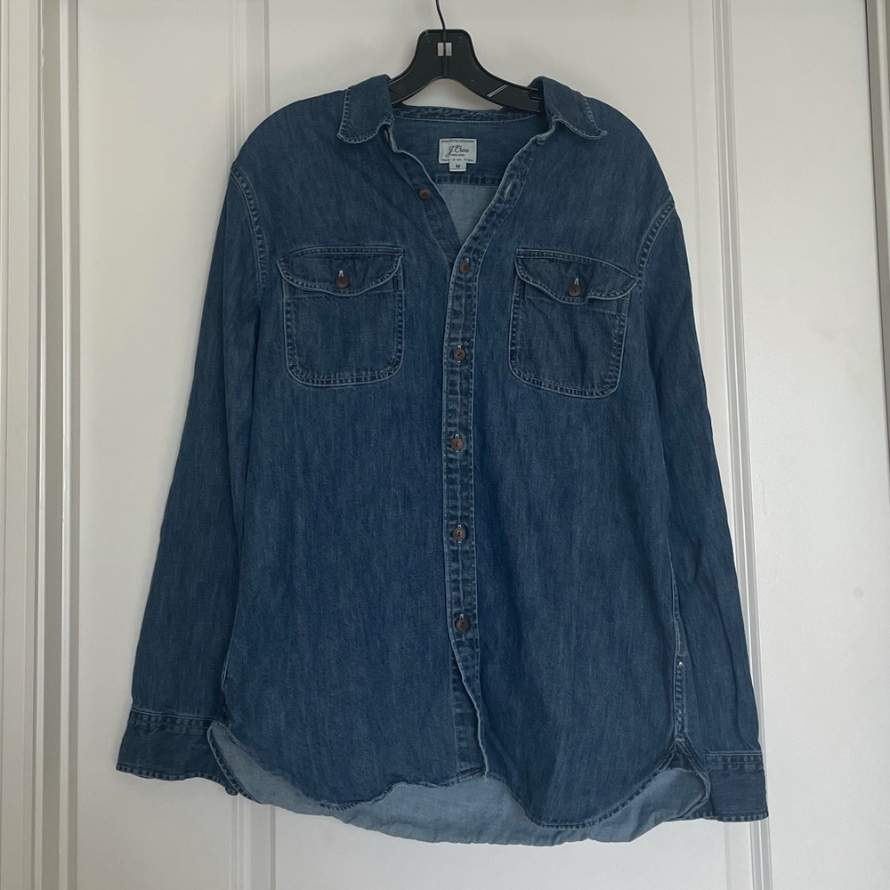 Men’s JCREW Denim Shirt Perfect Condition Size M